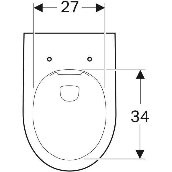 390900000- GEBERIT] Cuvette WC suspendue Dito Rimfree